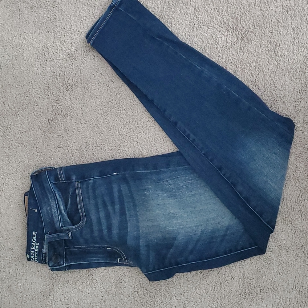American Eagle Size 6 Dark Wash Jegging